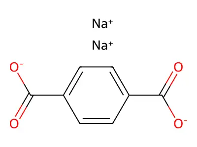 Disodium terephthalate structure