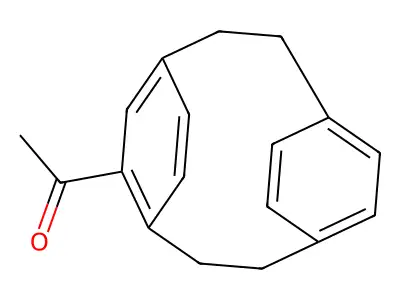 monoacetylparacyclophane structure