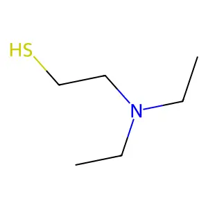 2-(Diethylamino)ethanethiol structure