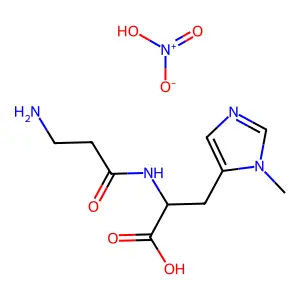 L-Anserine nitrate structure
