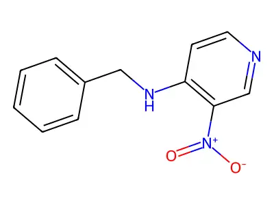 4-Benzylamino-3-nitropyridine structure