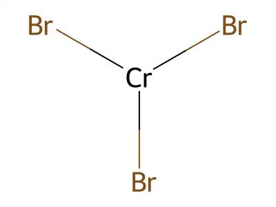 Chromic;tribromide structure