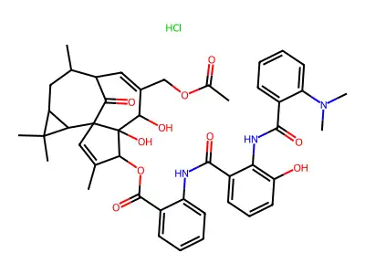 Milliamine A hydrochloride structure