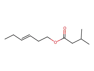 3-Hexenyl isovalerate, (3Z)- structure
