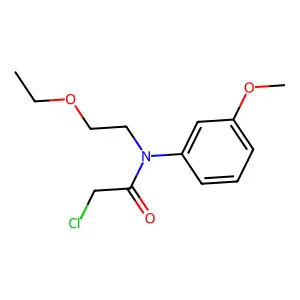 m-Acetanisidide, 2-chloro-N-(2-ethoxyethyl)- structure