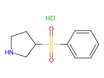 3-(Phenylsulfonyl)pyrrolidine structure