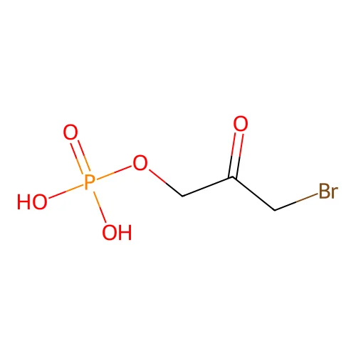 Bromohydroxyacetone phosphate structure