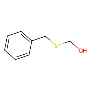 Methanol, [(phenylmethyl)thio]- structure