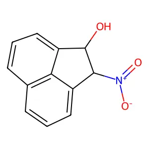 2-Nitro-1,2-dihydroacenaphthylen-1-ol structure