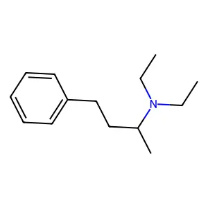 N,N-Diethyl-4-phenylbutan-2-amine structure