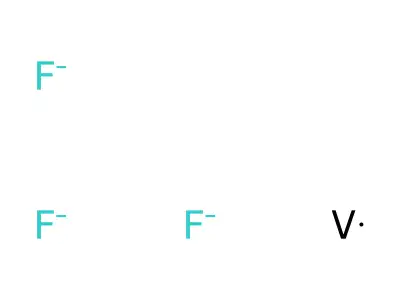 Vanadium trifluoride structure