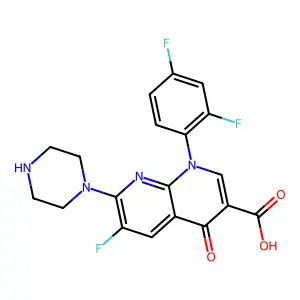 Quinolone der. structure