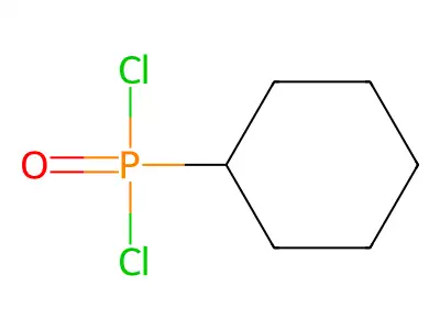 Cyclohexylphosphonic dichloride structure