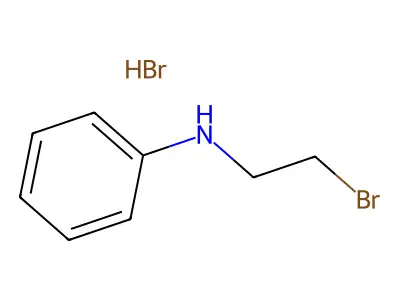 N-Phenyl-beta-bromoethylamine hydrobromide structure