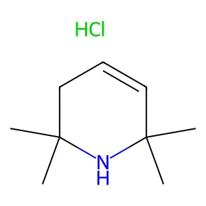 Pyridine, 1,2,3,6-tetrahydro-2,2,6,6-tetramethyl-, hydrochloride structure