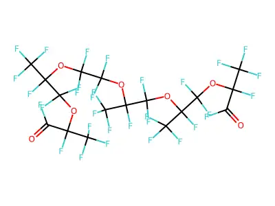 Perfluoropolyether diacid fluoride structure