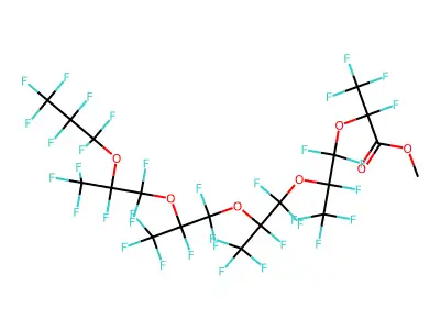 HFPO hexamer, methyl ester structure