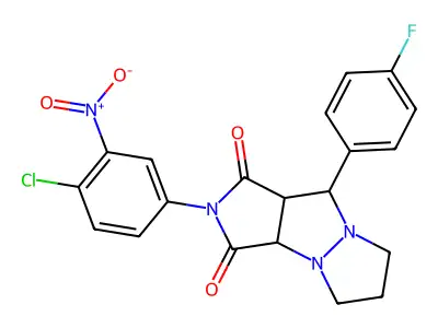 C20H16ClFN4O4 structure