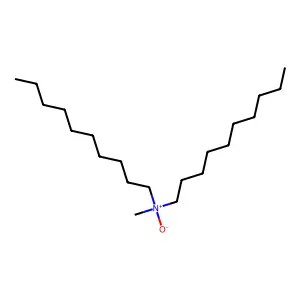1-Decanamine, N-decyl-N-methyl-, N-oxide structure