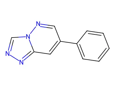 1,2,4-Triazolo(4,3-b)pyridazine, 7-phenyl- structure