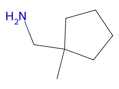 (1-Methylcyclopentyl)methanamine structure