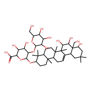 Saniculoside B structure