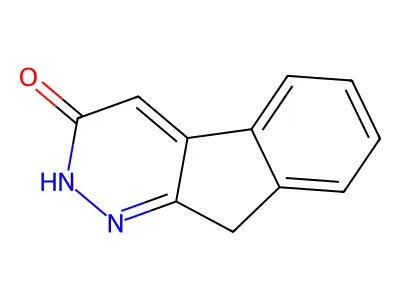 3H-Indeno(2,1-c)pyridazin-3-one, 2,9-dihydro- structure