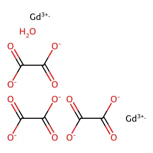 Gadolinium oxalate structure