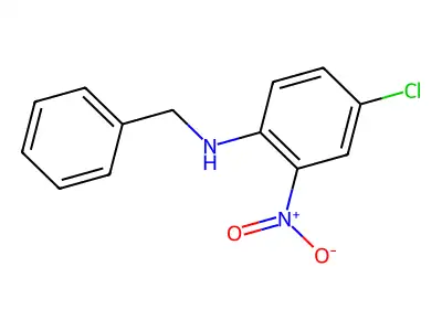 N-benzyl-4-chloro-2-nitroaniline structure