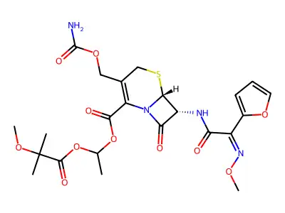 Cefuroxime pivoxetil structure