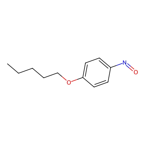 p-Nitrosophenyl pentyl ether structure