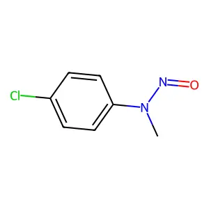 ANILINE, p-CHLORO-N-METHYL-N-NITROSO- structure