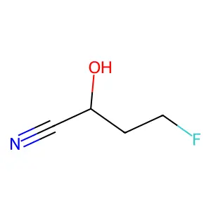 4-Fluoro-2-hydroxybutanenitrile structure