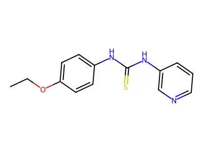 1-(4-Ethoxyphenyl)-3-pyridin-3-ylthiourea structure