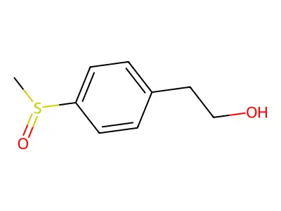 2-(4-Methanesulfinyl-phenyl)-ethanol structure
