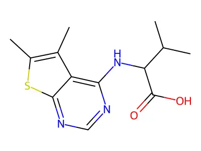 2-(4-Methylpiperidin-1-yl)-5-nitrobenzoic acid structure