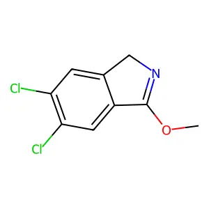 1H-Isoindole, 5,6-dichloro-3-methoxy- structure