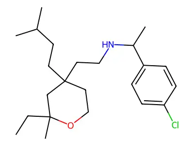 C23H38ClNO structure