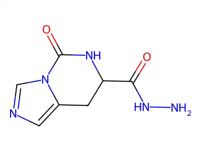 5-Oxo-5,6,7,8-tetrahydroimidazo[1,5-c]pyrimidine-7-carbohydrazide structure