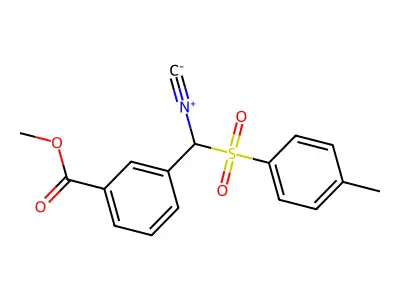 Methyl 3-[isocyano(4-methylbenzenesulfonyl)methyl]benzoate structure