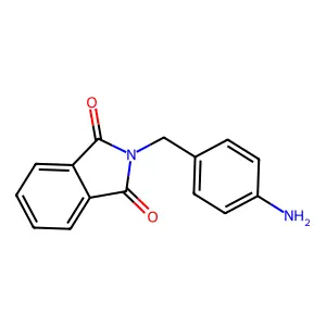 4-N-Phthaloylglyaminomethyl aniline structure