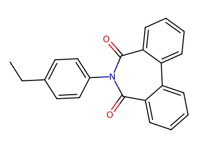 6-(4-Ethylphenyl)benzo[d][2]benzazepine-5,7-dione structure