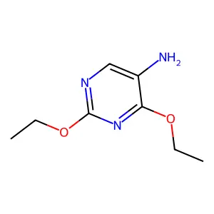 2,4-Diethoxypyrimidin-5-amine structure