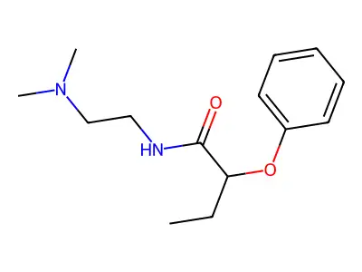 N-[2-(dimethylamino)ethyl]-2-phenoxybutanamide structure