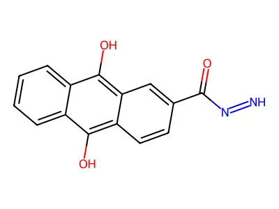 9,10-Dioxo-9,10-dihydroanthracene-2-carbohydrazide structure