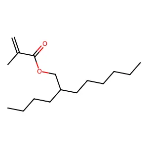 2-Butyloctyl 2-methyl-2-propenoate structure