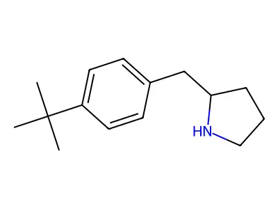2-[(4-Tert-butylphenyl)methyl]pyrrolidine structure