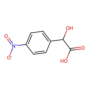 p-Nitromandelic acid structure