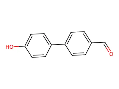 4-(4-Hydroxyphenyl)benzaldehyde structure