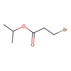 Isopropyl 3-bromopropanoate structure